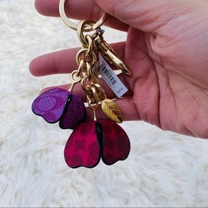 Coach Signature Coated Canvas Tea Rose